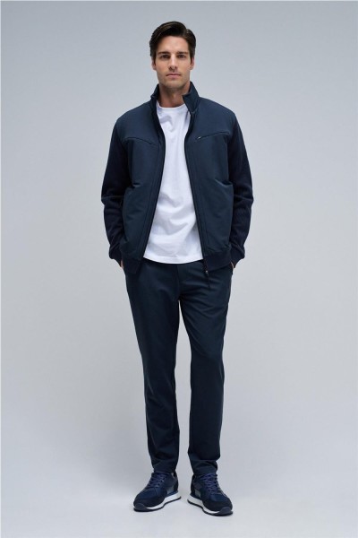 Pantalón Salsa jogger slim fit en tela