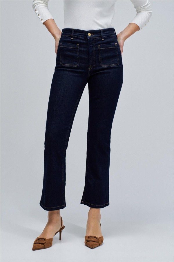 Vaquero Salsa faith push in cropped flare