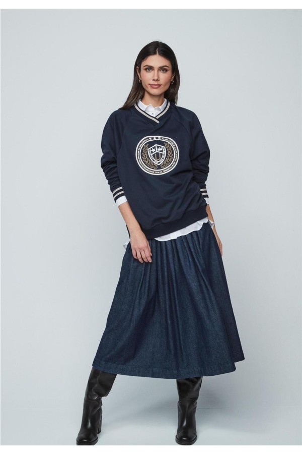 Sudadera Unique Unlimited Becky azul...