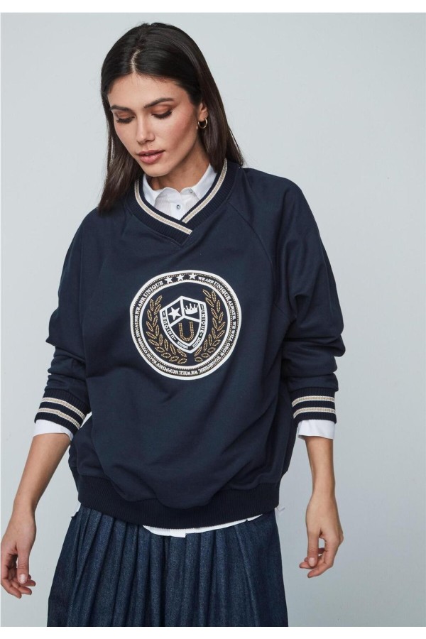 Sudadera Unique Unlimited Becky azul...