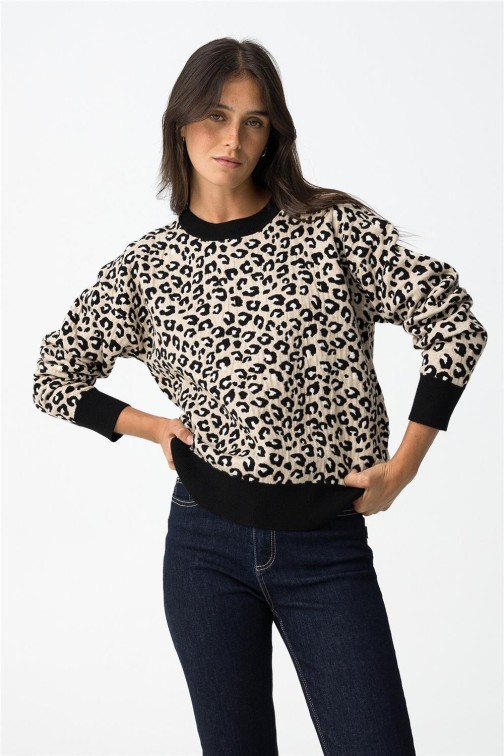 Jersey Tiffosi estampado animal Jersey Tiffosi estampado animal