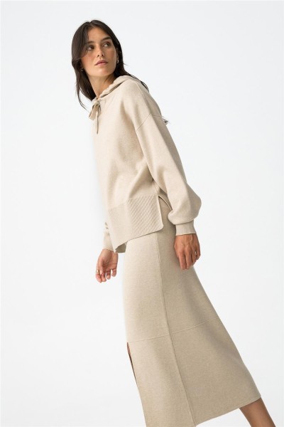 Falda Tiffosi Kyri 6 midi de punto