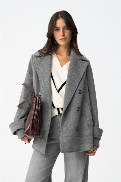 Abrigo Tiffosi relaxed fit