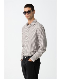 Camisa Tiffosi de algodón a rayas 2