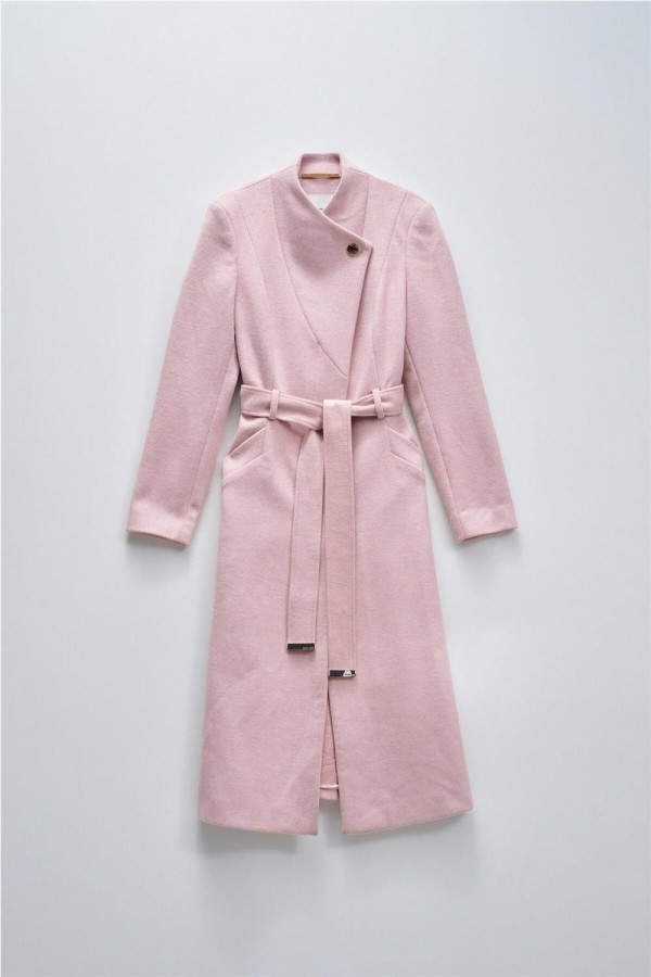 Abrigo Salsa de paño grace largo con...