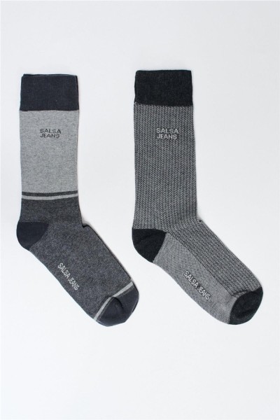 Pack de dos pares de calcetines Salsa
