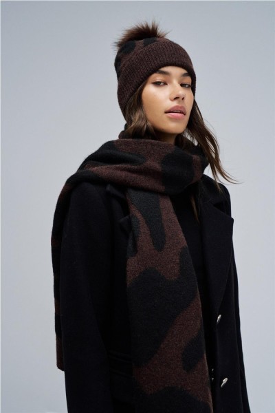 Bufanda Salsa estampado animal