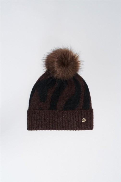 Gorro Salsa estampado animal