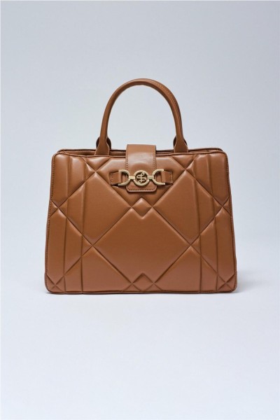 Bolso Salsa tote acolchado efecto piel