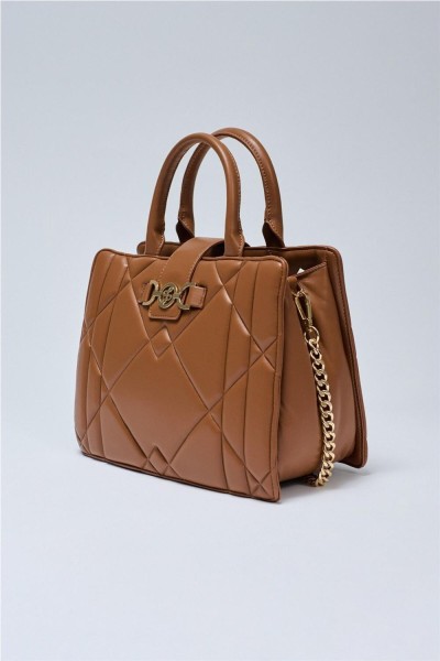 Bolso Salsa tote acolchado efecto piel