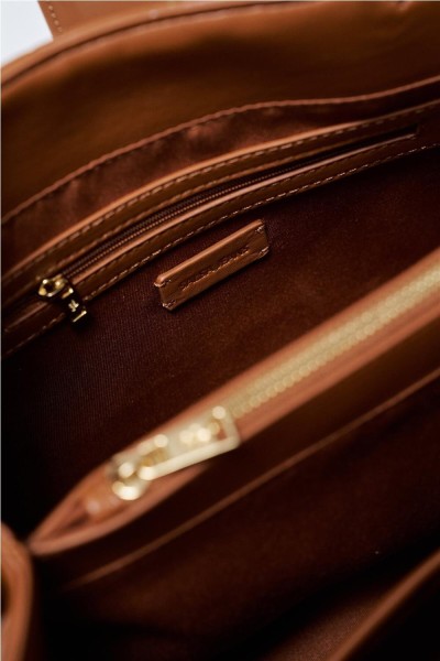 Bolso Salsa tote acolchado efecto piel