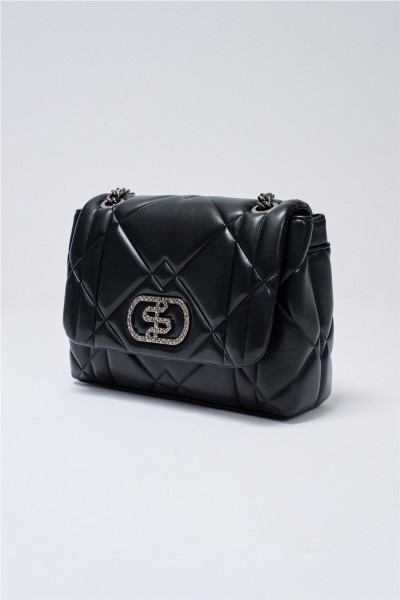 Bolso Salsa acolchado efecto piel