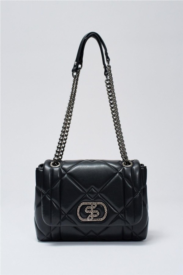 Bolso Salsa acolchado efecto piel