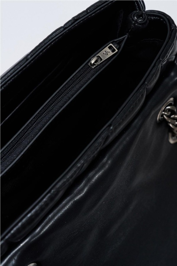 Bolso Salsa acolchado efecto piel