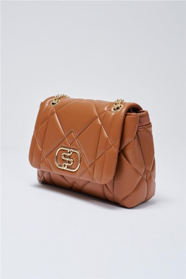 Bolso Salsa acolchado efecto piel