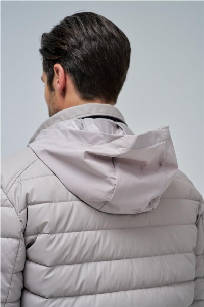 Chaqueta Salsa acolchada efecto piel