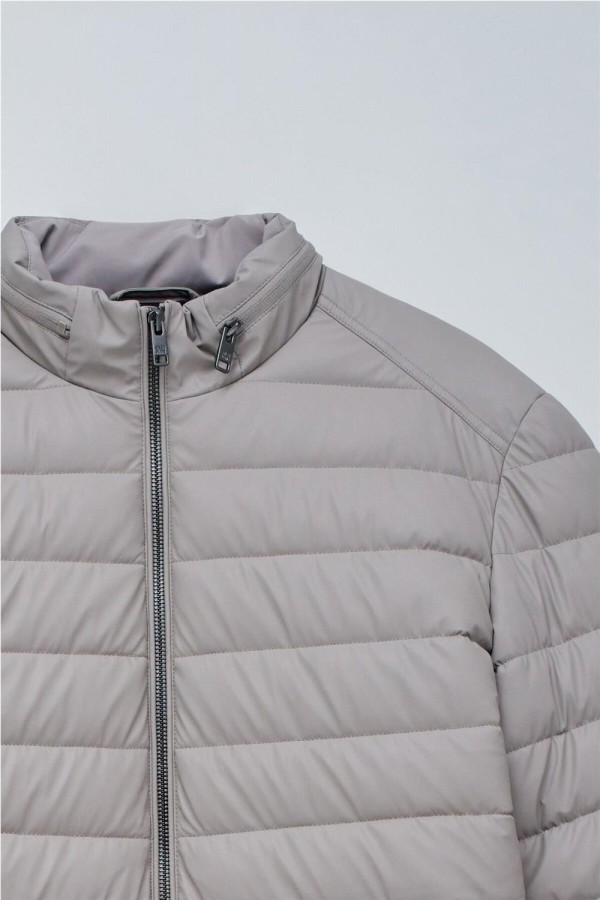 Chaqueta Salsa acolchada efecto piel