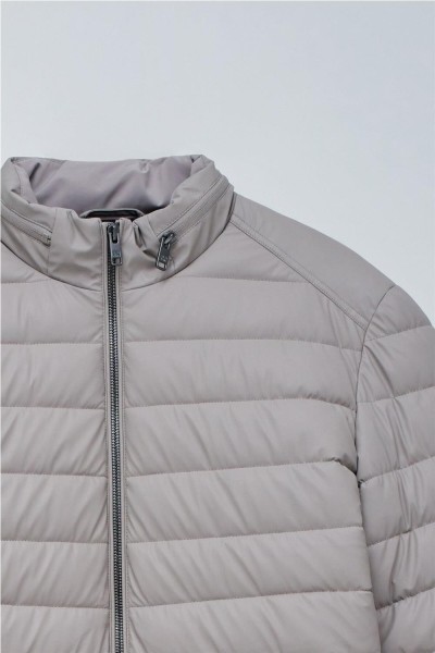 Chaqueta Salsa acolchada efecto piel