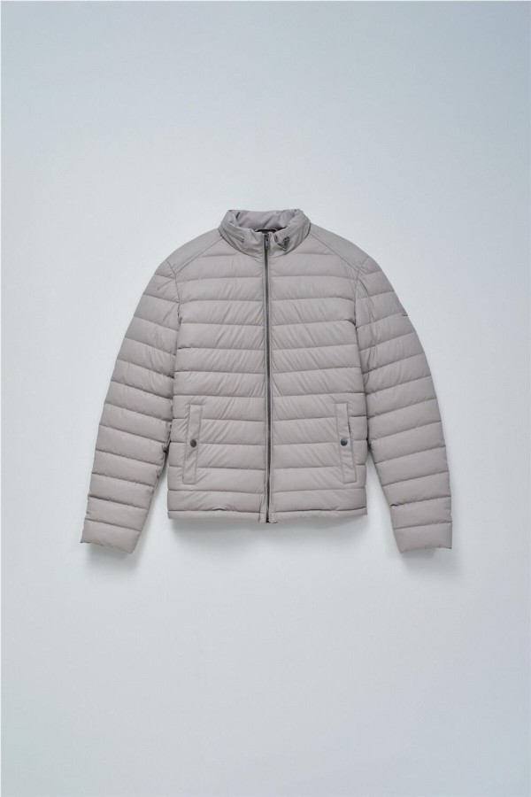 Chaqueta Salsa acolchada efecto piel