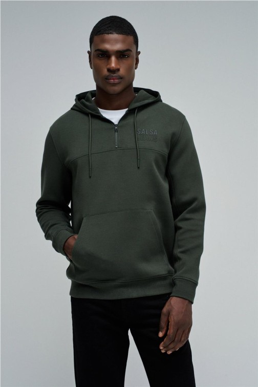 Sudadera Salsa con capucha