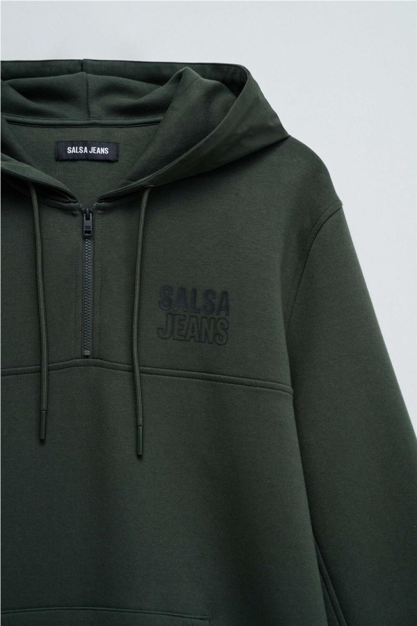 Sudadera Salsa con capucha