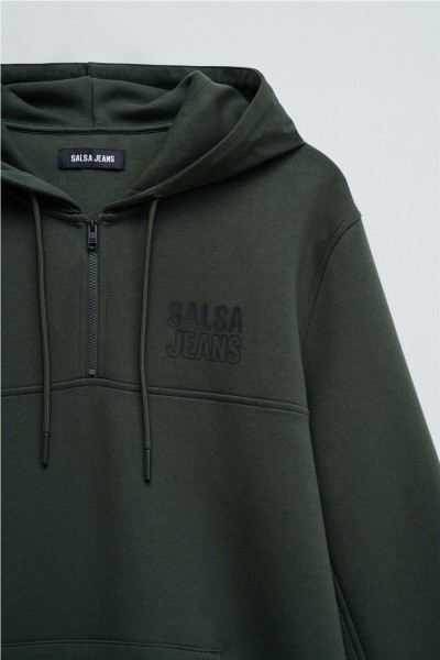 Sudadera Salsa con capucha