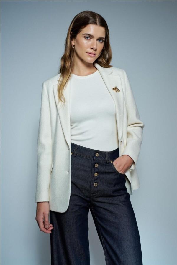 Americana Salsa texturizada de lana