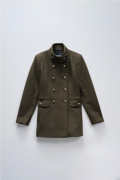 Abrigo Salsa de paño corto