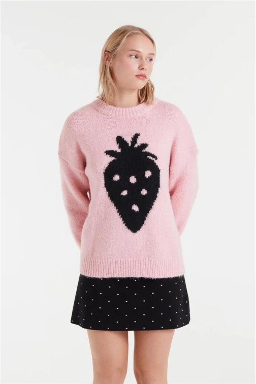 Jersey Compañía Fantástica de estampado de Strawberry