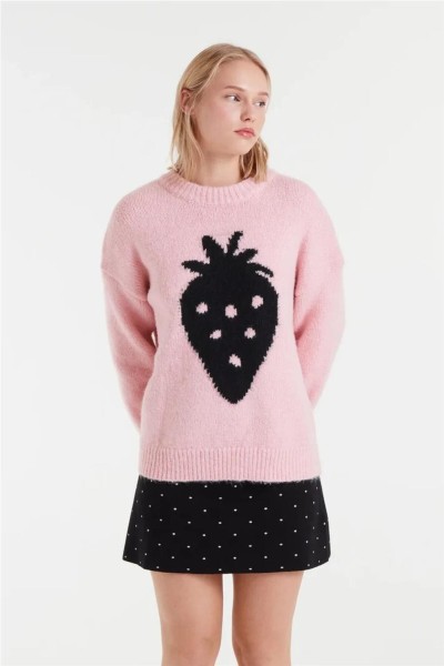 Jersey Compañía Fantástica de estampado de Strawberry