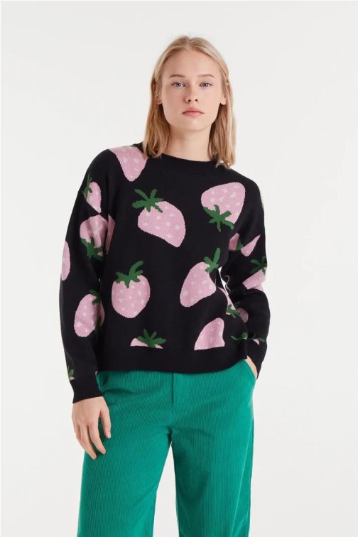 Jersey Compañía Fantástica estampado Morango