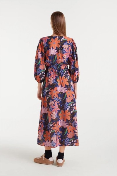 Vestido Compañía Fantástica estampado Tigerlily