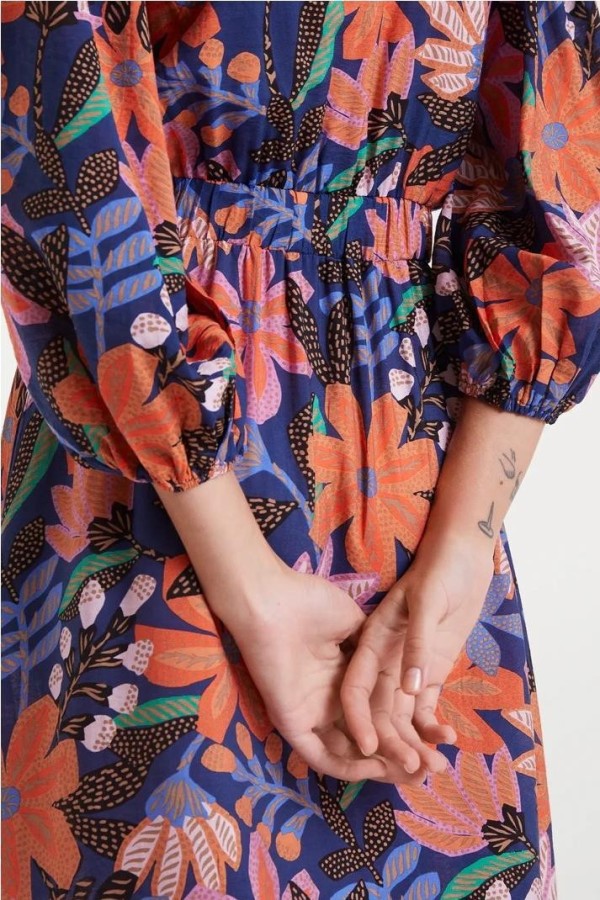 Vestido Compañía Fantástica estampado... Vestido Compañía Fantástica estampado...