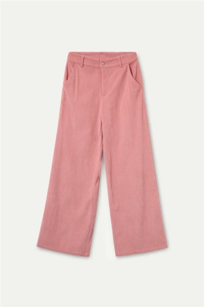 Pantalón Compañía Fantástica de pana rosa