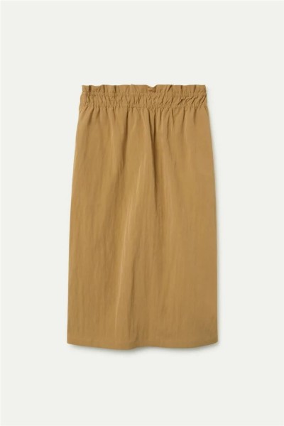 Falda Compañía Fantástica midi camel