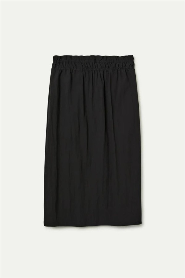 Falda Compañía Fantástica midi negra
