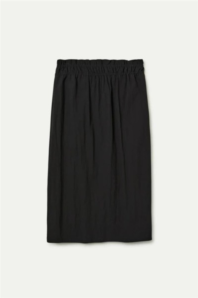 Falda Compañía Fantástica midi negra
