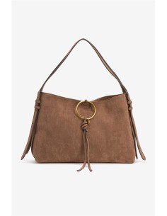 Bolso de hombro Tiffosi Zelia A con colgante