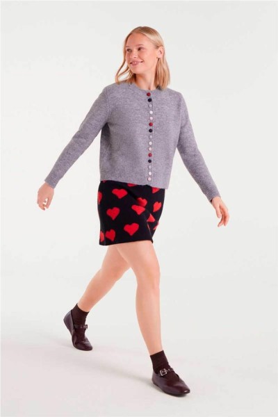 Cárdigan Compañía Fantástica gris