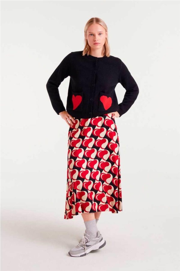 Cárdigan Compañía Fantástica heart...