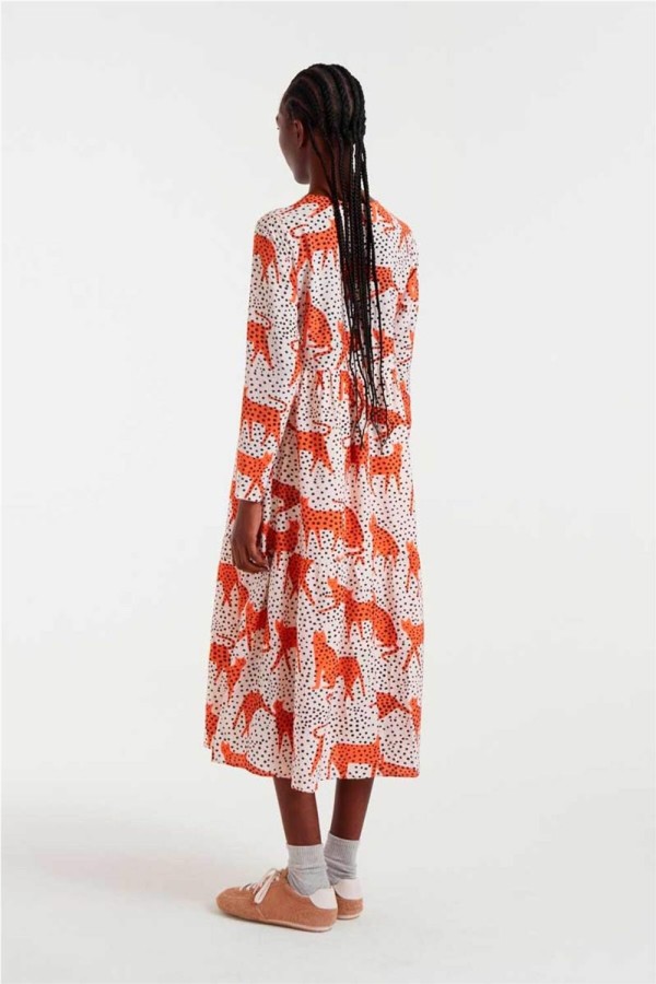Vestido Compañía Fantástica estampado Tano 2