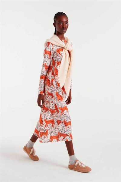 Vestido Compañía Fantástica estampado Tano