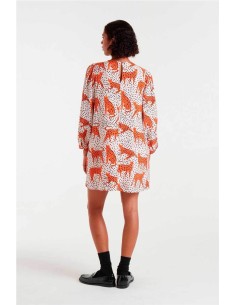 Vestido corto Compañía Fantástica estampado Tano 2