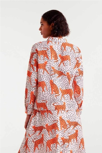 Camisa Compañía Fantástica estampado Tano