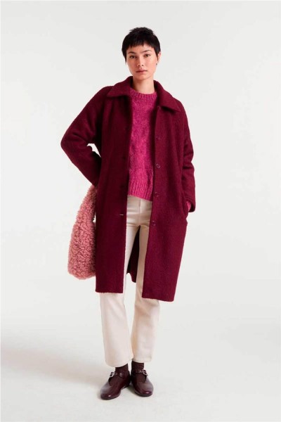 Abrigo Compañía Fantástica magenta