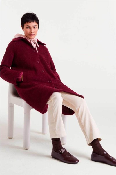 Abrigo Compañía Fantástica magenta