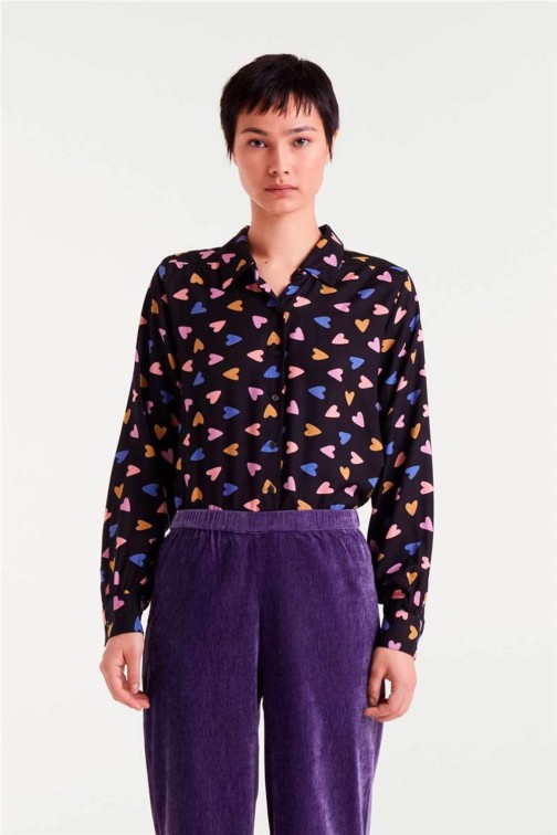 Camisa Compañía Fantástica estampado Potpourri