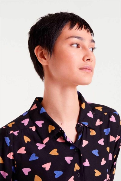 Camisa Compañía Fantástica estampado Potpourri