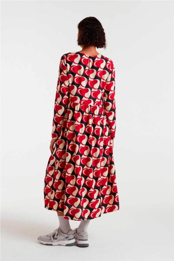 Vestido Compañía Fantástica estampado Heart Attack 2