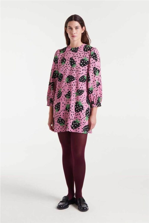 Vestido Compañía Fantástica estampado Morango Big
